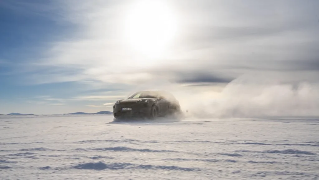 Porsche has been testing the new Cayenne Electric in extreme conditions, from hot desert sand in the Middle East to icy roads in northern Europe