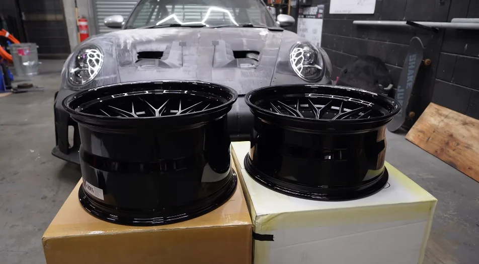 Man fits real supercar wheels on his 3D-printed Porsche 992 GT3 RS and is left blown away by the result
