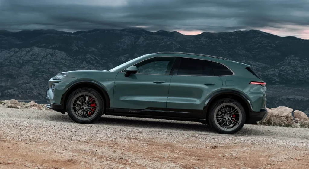 Electric Cayenne leads the Porsche EV lineup with Cayenne Turbo power and strong range figures in Porsche’s latest electric model