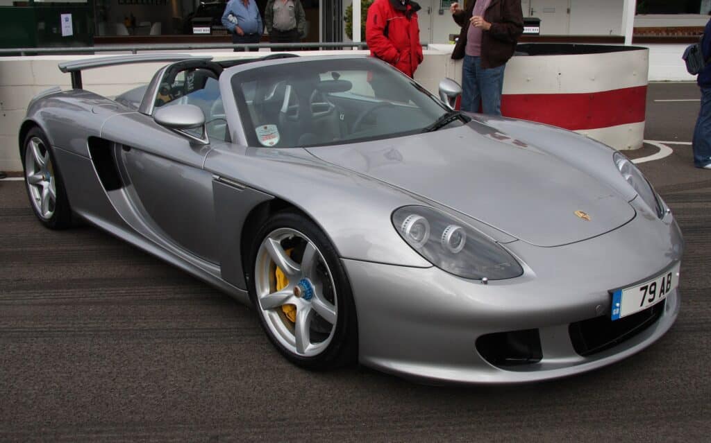 Eminem's car collection features a 2004 Porsche Carrera GT