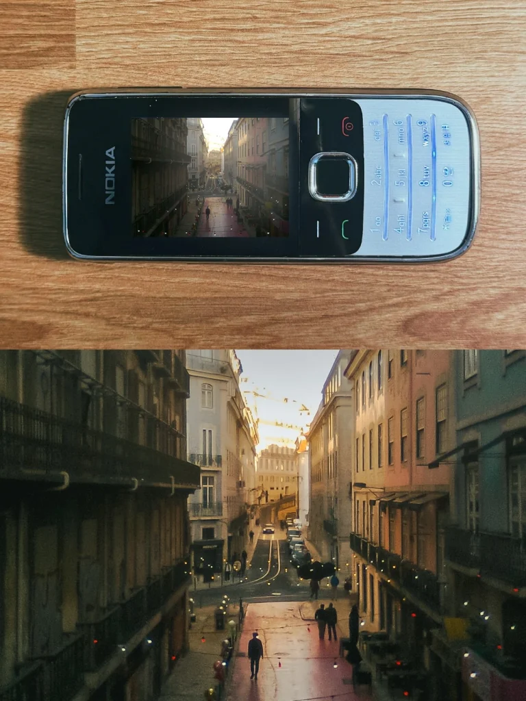 Someone took pictures of Portugal on a Nokia 2730 Classic and they ended up looking like old school postcards
