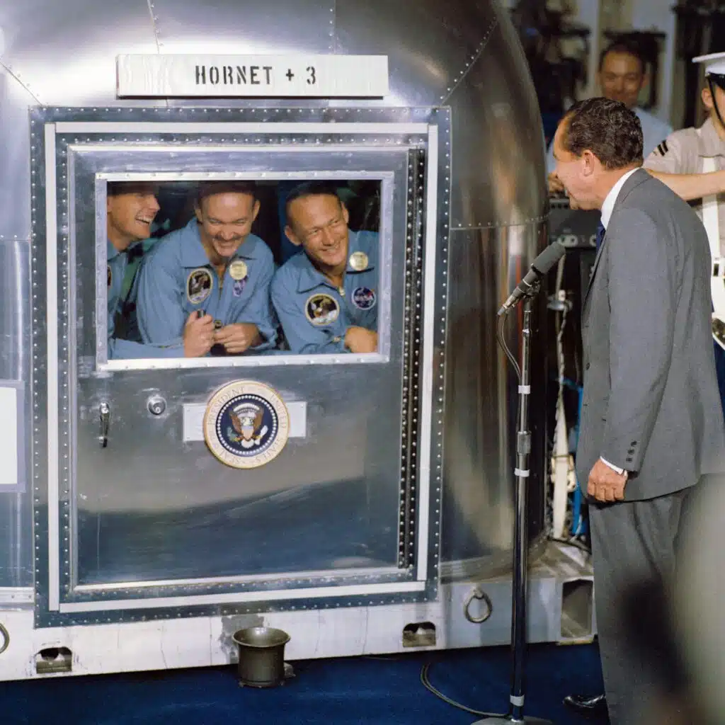 'Forgotten' astronaut of 1969 moon landing shares strange way they were treated on return to Earth