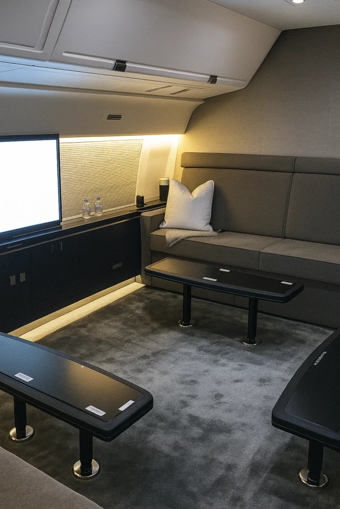 Mind-blowing tour inside the Boeing BBJ 767 reveals this is the jet that truly lets you own the sky