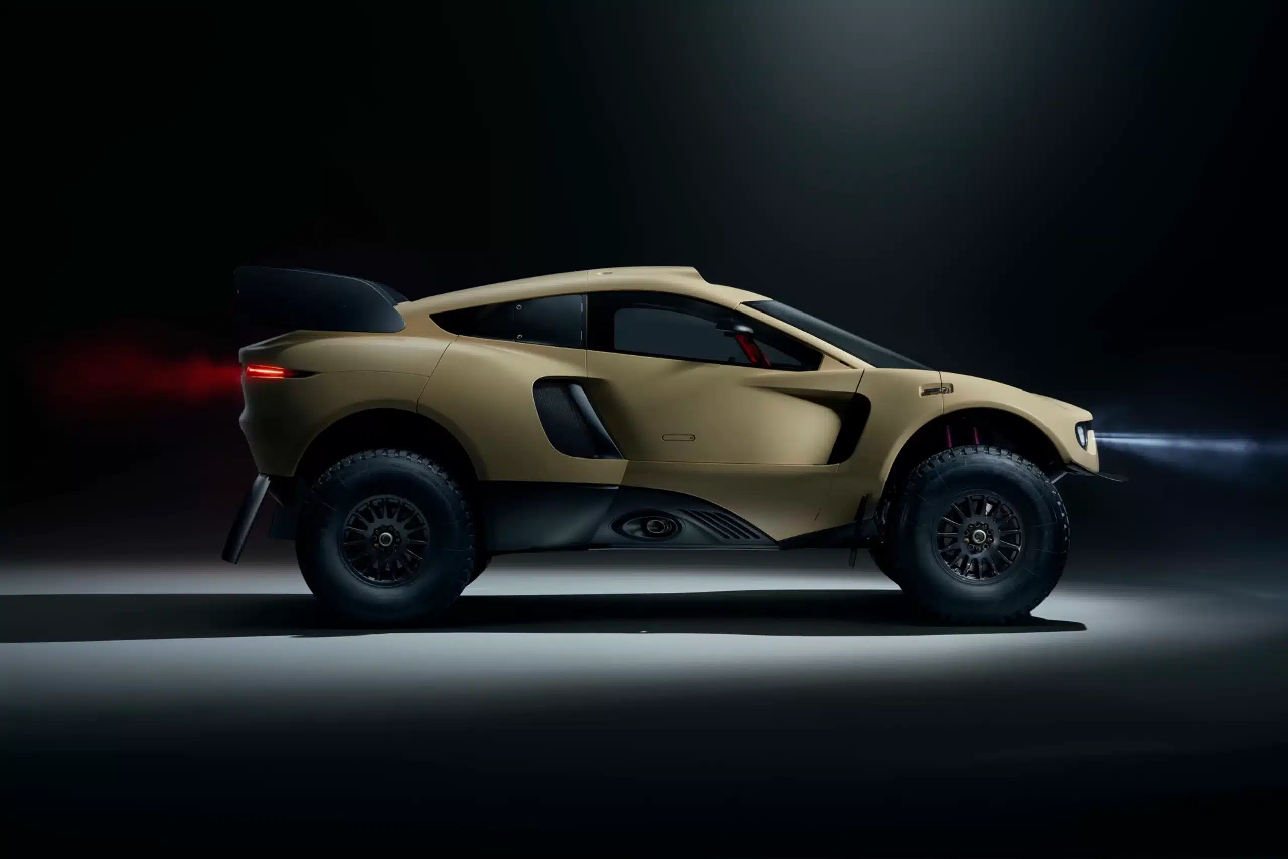 The $1.6 million Prodrive Hunter is the world's first off-road hypercar