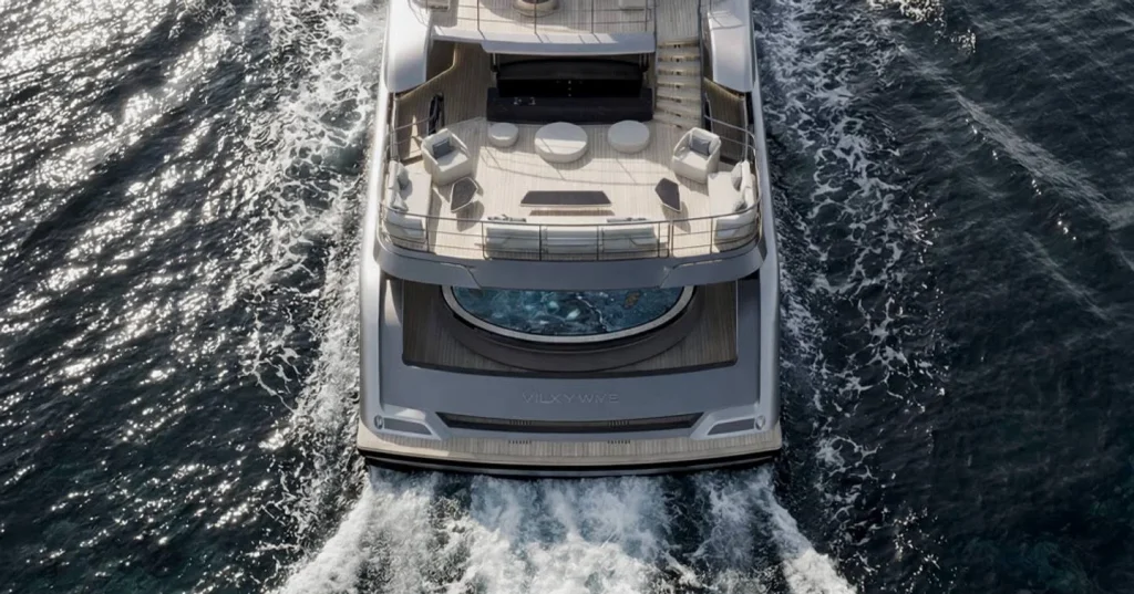 This mystery billionaire ditched pools for a basketball court on his 164-ft superyacht