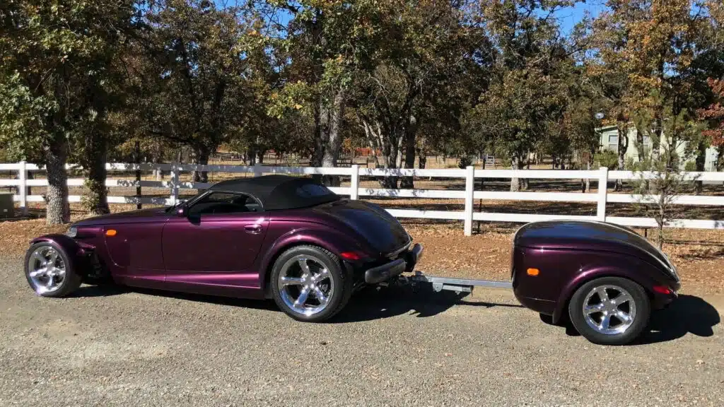 There’s a 1998 Plymouth Prowler prototype buried in Tulsa in Oklahoma park that will be there until 2048