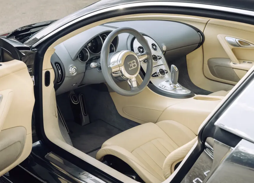 The first of five Bugatti Veyron Pur Sangs has just been sold for huge money - and it comes with the legendary speed key