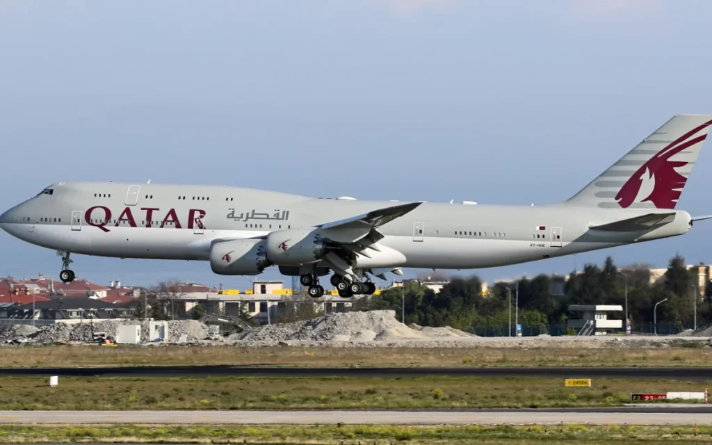 The Emir of Qatar sent a private Boeing 747 to deliver his family straight to a $500,000,000 superyacht