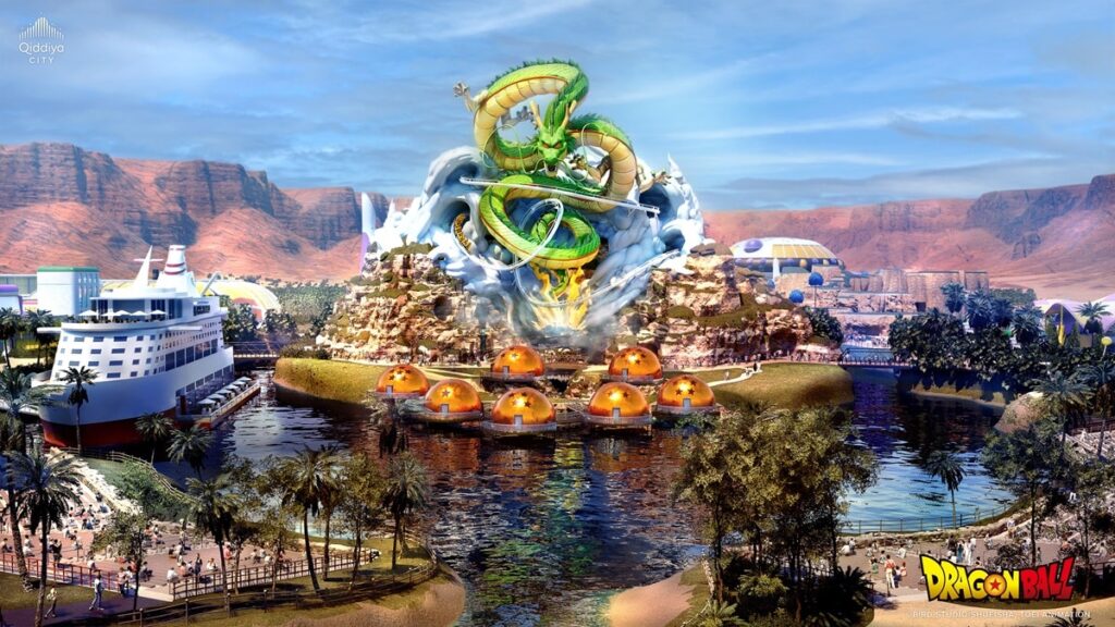 Dragon Ball theme park Qiddiya