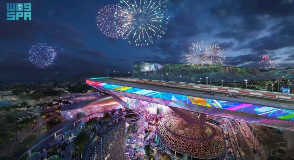 Saudi Arabia is building a massive $500M F1 track that includes a first turn which sits 20-floors high in the sky