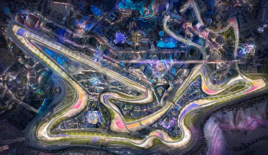 Saudi Arabia is building a massive $500M F1 track that includes a first turn which sits 20-floors high in the sky