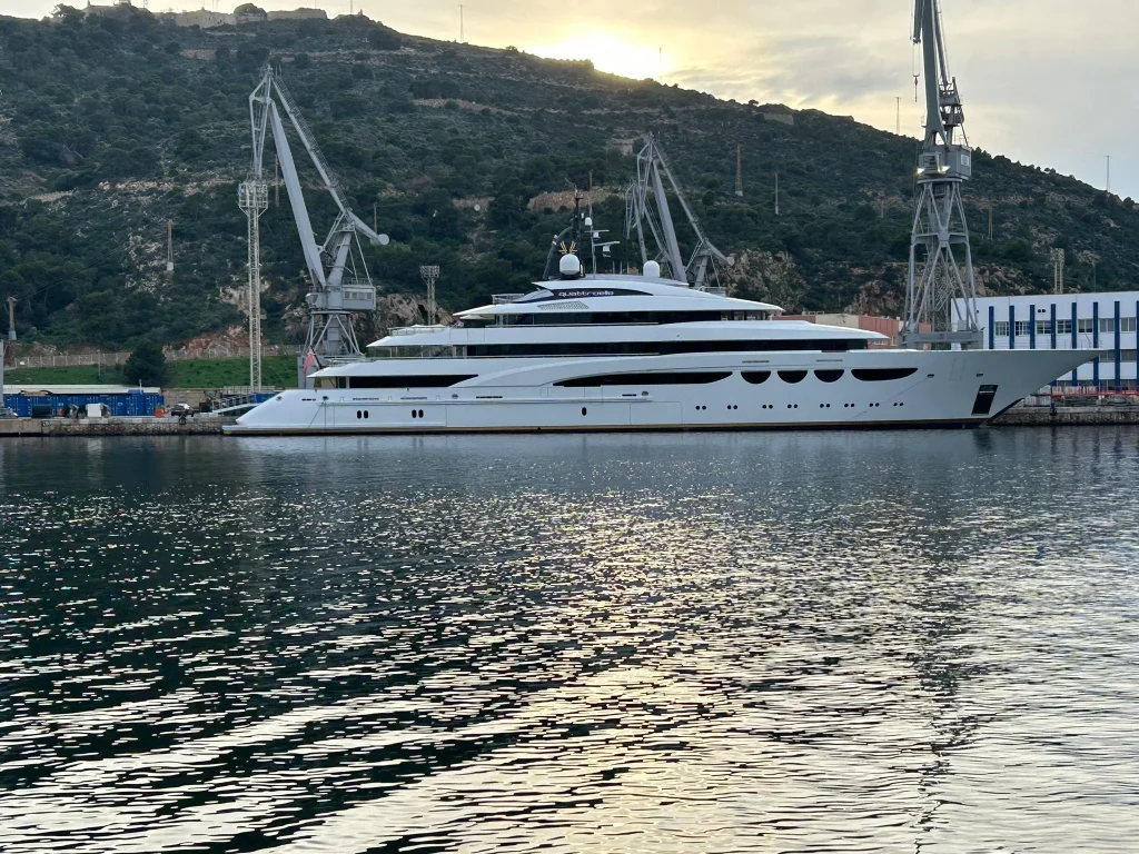 Inside the Crown Prince of Dubai's $180,000,000 superyacht which has special design crafted by Usain Bolt