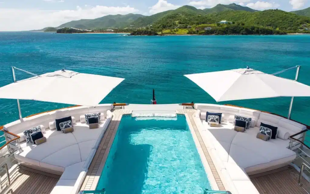 Dubai Crown Prince escapes desert heat on $180M yacht with a gym designed by Usain Bolt