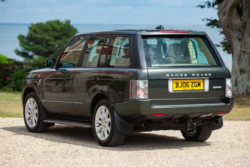 Former Queen Elizabeth II supercharged Range Rover V8 SUV with nearly 120,000 miles is up for auction
