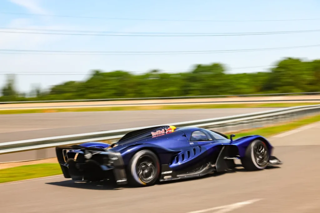 Red Bull's RB17 hybrid hypercar makes its dynamic debut at Goodwood Festival of Speed