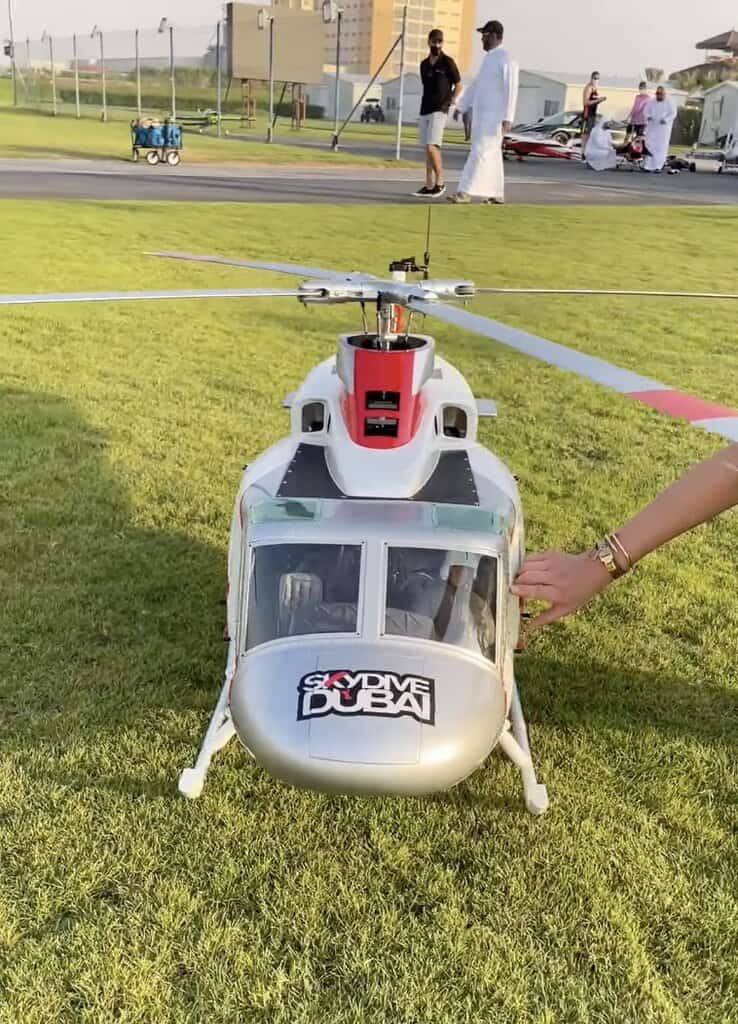 Remote control helicopter