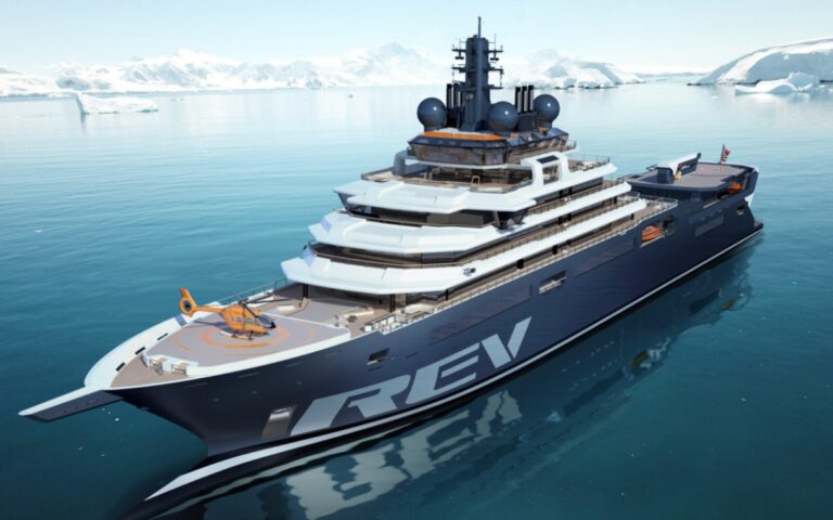 Billionaires will soon be able to charter the world's largest superyacht that's almost too long to put into words
