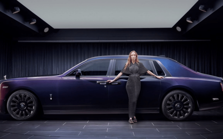 Rolls-Royce teamed up with Iris van Herpen in 2023 to create the most bespoke Phantom ever created.