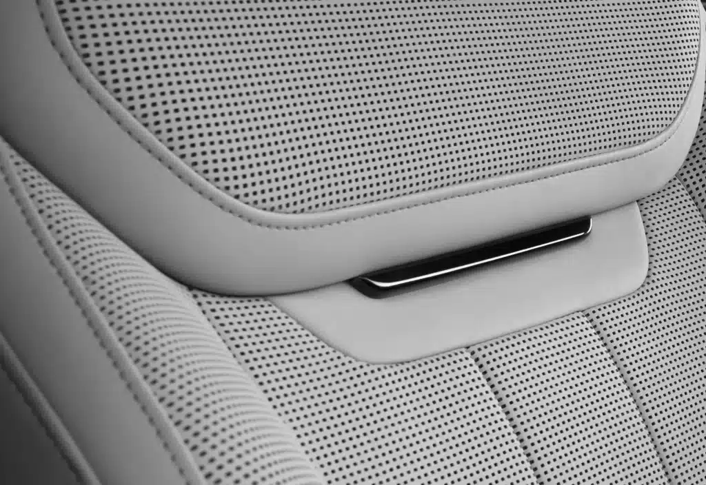 Eco fabrics now dominate car interiors as luxury cars move away from real leather, which is increasingly offered only as a costly premium upgrade