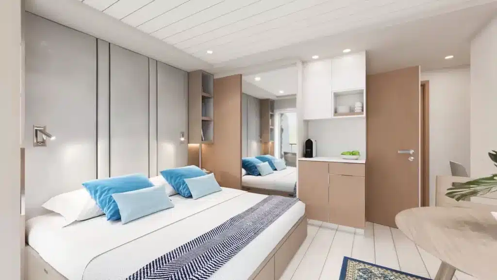 Man reveals the benefits of owning an apartment on cruise ship instead of living on land