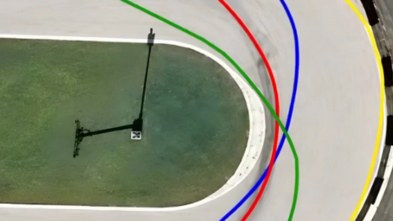 Someone drew lines on a race track and declared only true drivers know which one is fastest route