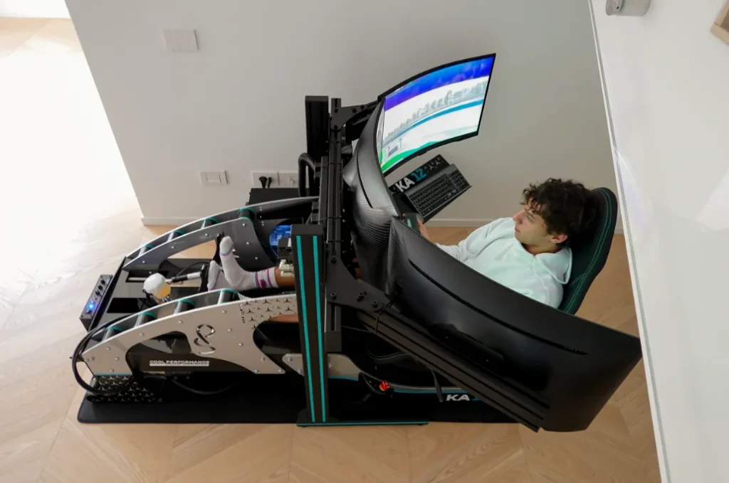 Mercedes-AMG Petronas F1 driver Kimi Antonelli has 1-of-1 racing simulator worth $60,000 that's helped him win multiple GPs