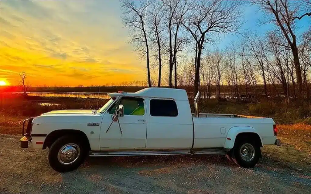 Ram 350 Cummins diesel engine