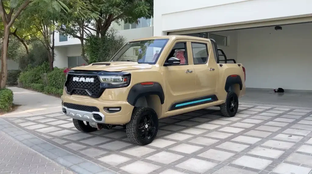 We paid $3,500 for a fake Chinese Ram EV and then put it to the test by seeing if it could tow a real Ram truck