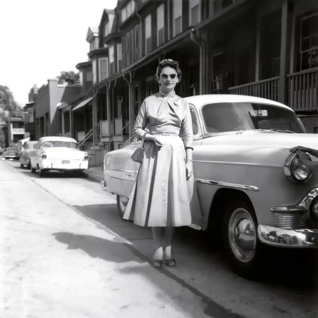 These vintage snapshots show how United States cars have always been part of the American dream
