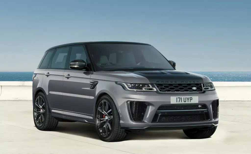 Awesome Range Rover Sport SVR luxury SUV carbon