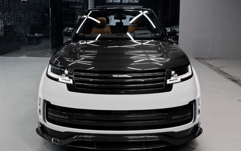 Range Rover Sv 2024 Mansory designed to look like a Stormtrooper costs over six figures