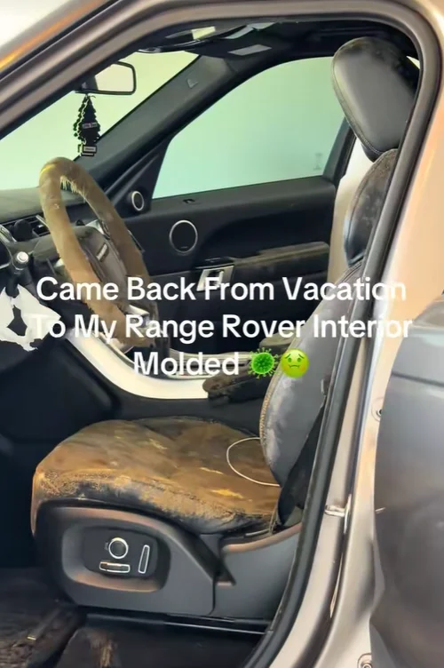 Man leaves his Range Rover unattended for a week and is left shocked by what it looks like when he returns