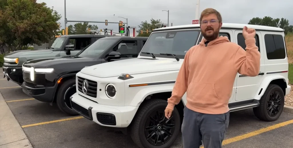 An electric Hummer, Rivian, and Mercedes G-Wagen were driven until they couldn’t go any further, with interesting results
