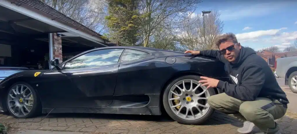 Man likes to buy the Ferraris nobody else will and even uses them as daily drivers