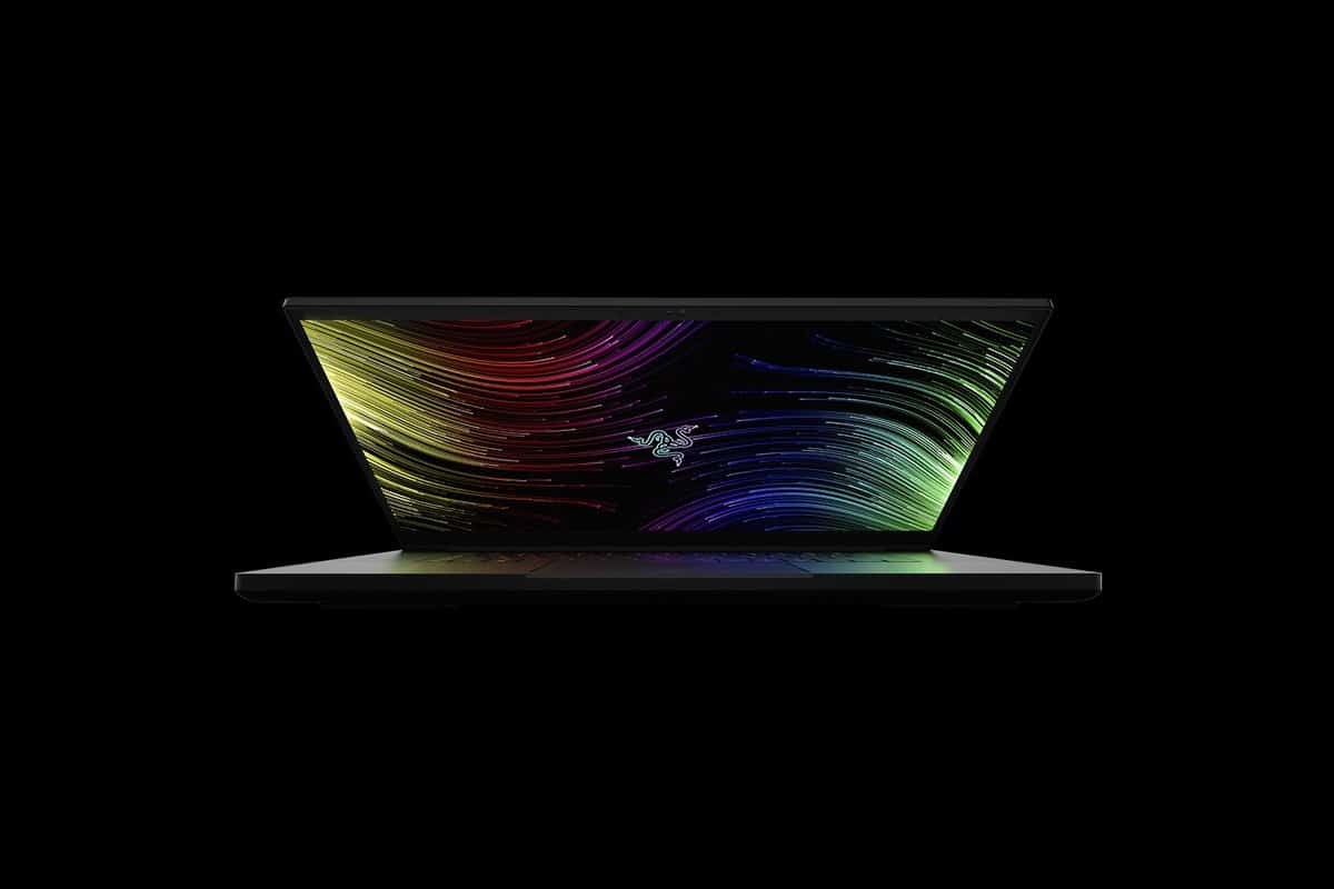 Pictured is the Razer Blade 17 laptop.