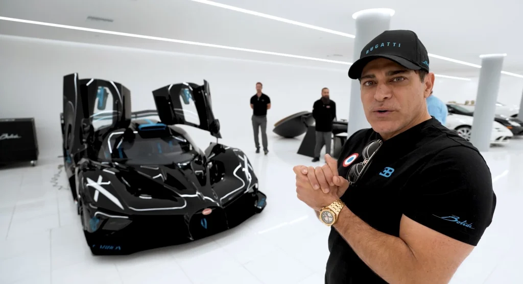 Real estate mogul-turned-YouTuber Manny Khoshbin found out that his Bugatti Bolide hypercar requires a tire change every 36 miles, and it cost a fortune