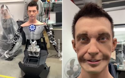 This hyper-realistic human robot can speak and cost $8 million to build