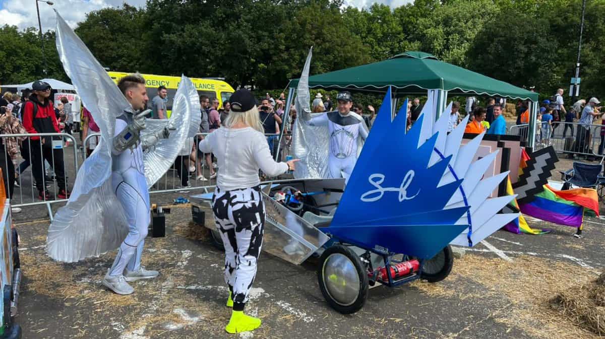 Supercar Blondie at Red Bull Soapbox 
