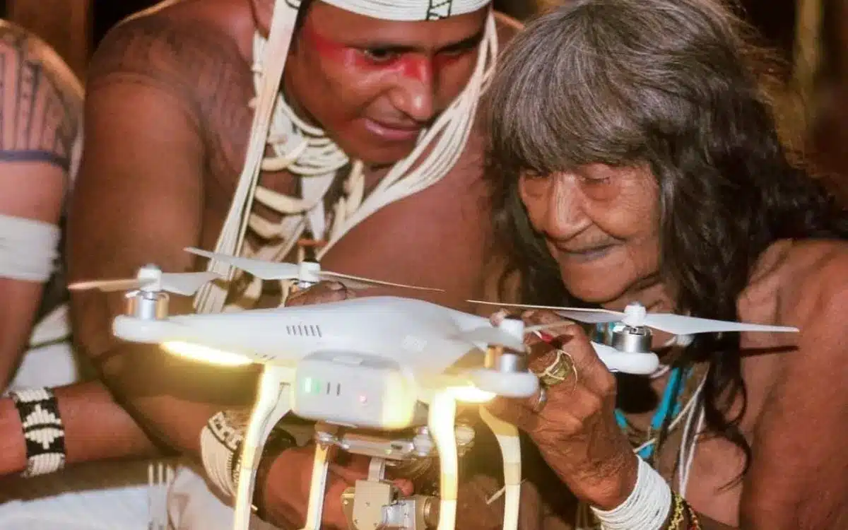 Remote Amazon tribe get internet via Starlink and complain kids are addicted to social media