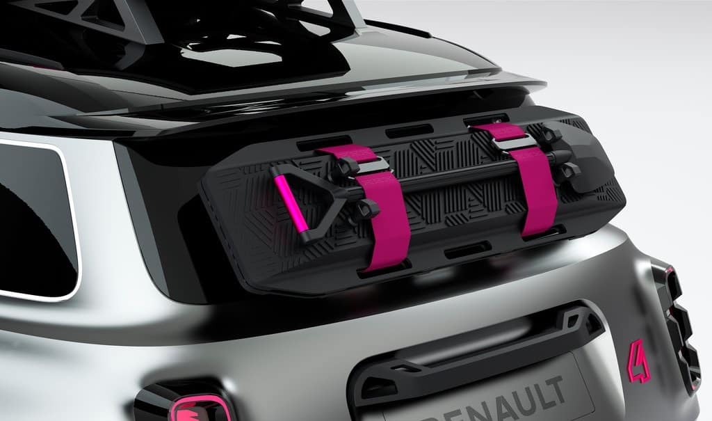 Renault 4 rear detail