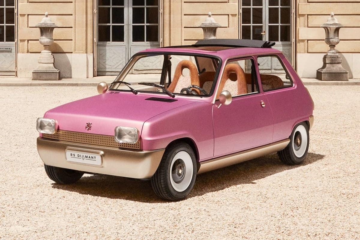 Renault 5 Diamant concept car from the side