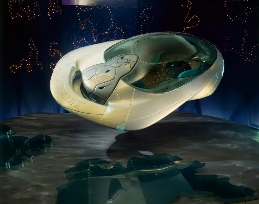 Renault Reinastella concept car that looked like a UFO