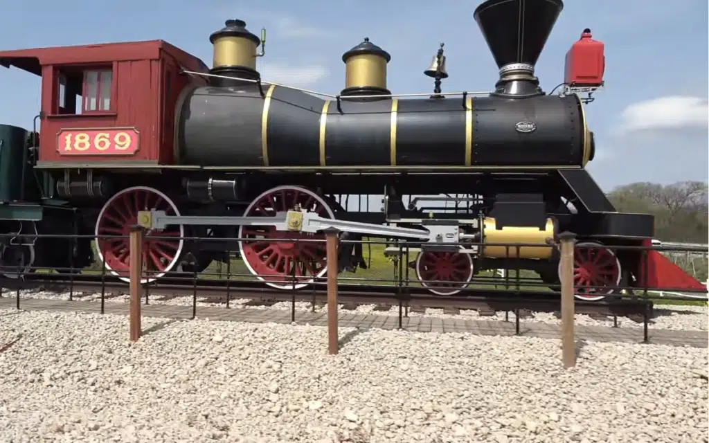 Car dealer working since 1960 paid $1 million to put steam train in his home so he’d never have to drive to work