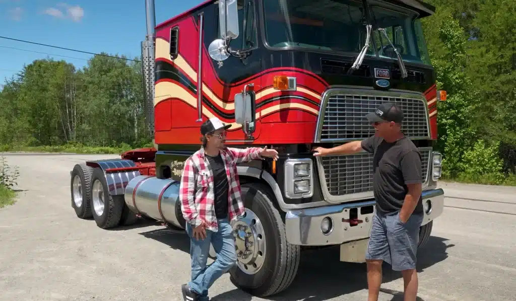 1985 Ford CL9000 restoration