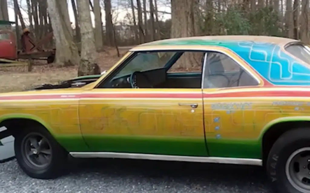 Son in Maryland reunited his dad with his beloved racecar after he sacrificed it