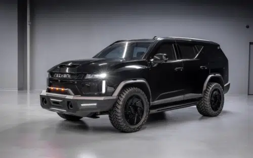The Rezvani Arsenal is the perfect SUV for a family trip to an extremely dangerous place.