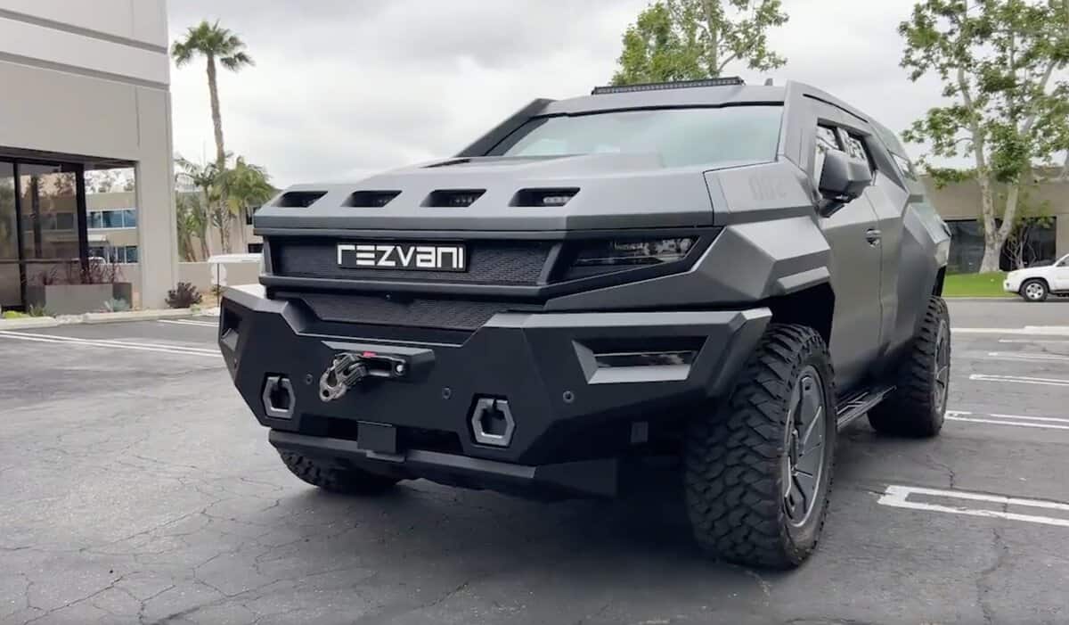 Rezvani Vengeance zombie hunting car has some mistakes. #bulletproof #