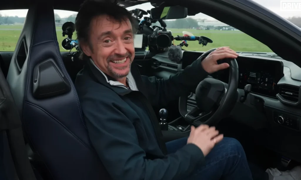 Richard Hammond is certainly enjoying his post-Grand Tour career, mostly because he still gets to drive amazing cars such as this Mustang Dark Horse