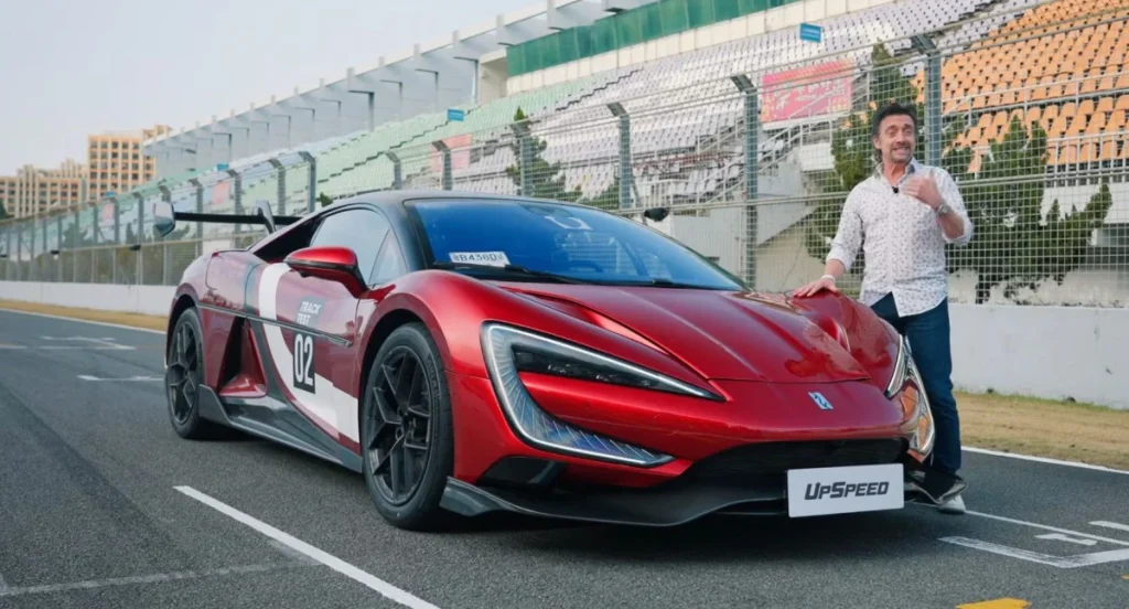 Richard Hammond is enjoying his post-Grand Tour career with some old-school test drives, including one with the Chinese hypercar that's currently the fastest car in the world