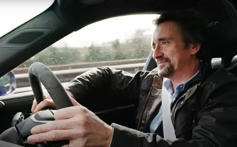 Richard Hammond sort of accidentally ran out of fuel when he left the Top Gear HQ for the last time